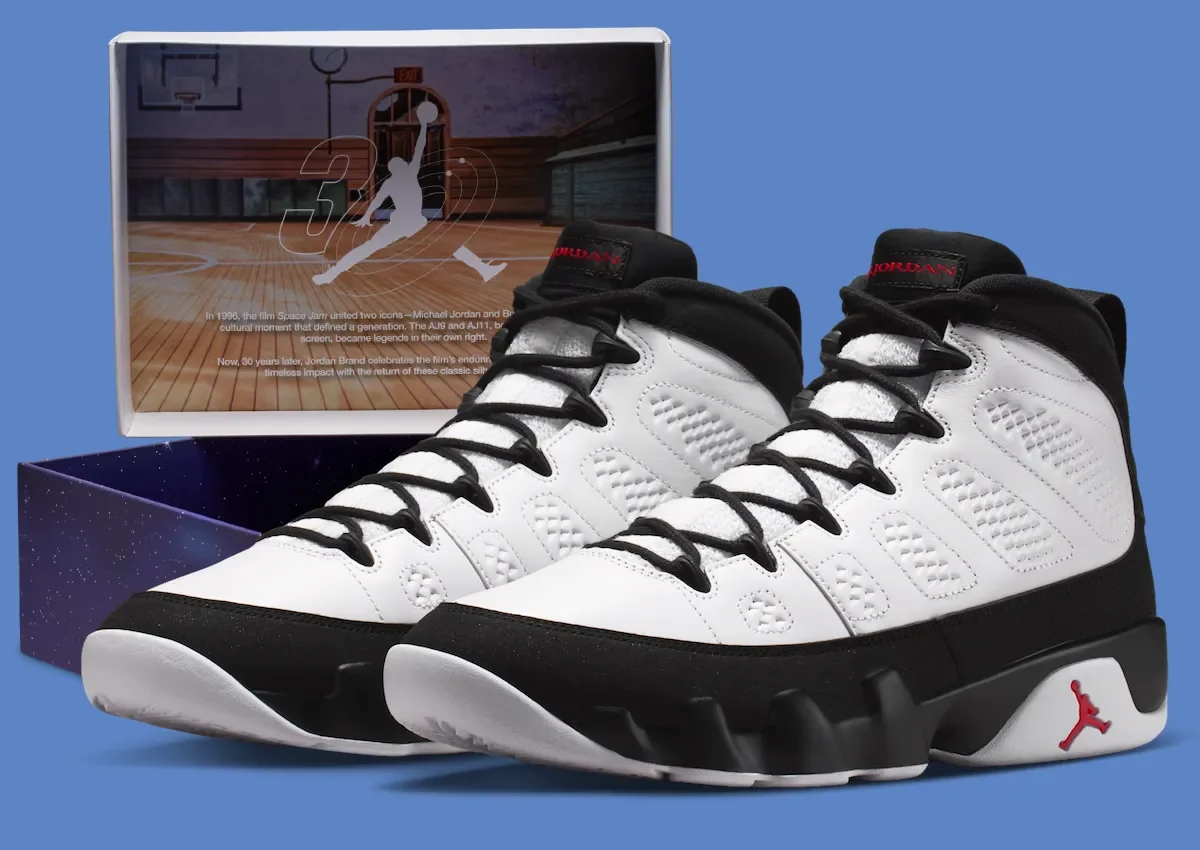 Air Jordan 9 OG “Space Jam” Releases September 19th