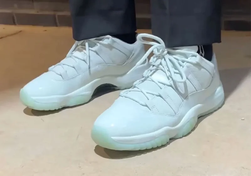 JAIDE x Air Jordan 11 Low “Fiberglass” Releases September 18th