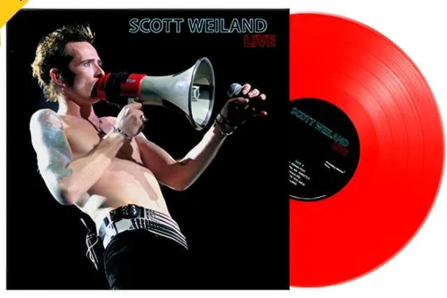 SCOTT WEILAND - Live (Limited Edition Red Colored Vinyl) LP - Preorder - October 23 Release
